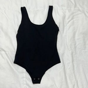 black bodysuit